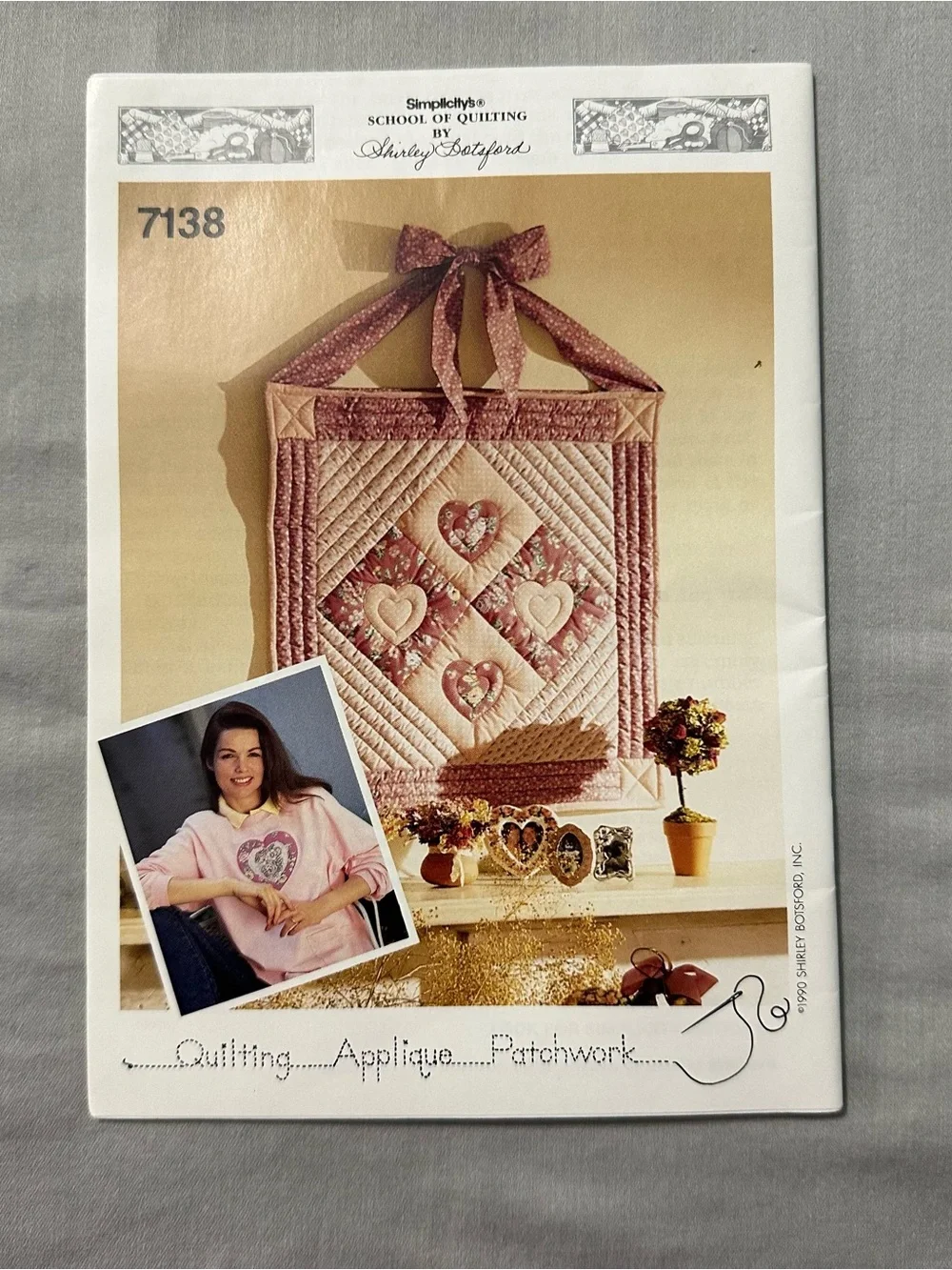⁠Vtg Simplicity Quilting Pattern Lot 7138 7139 Shirley Botsford Bedroom Uncut